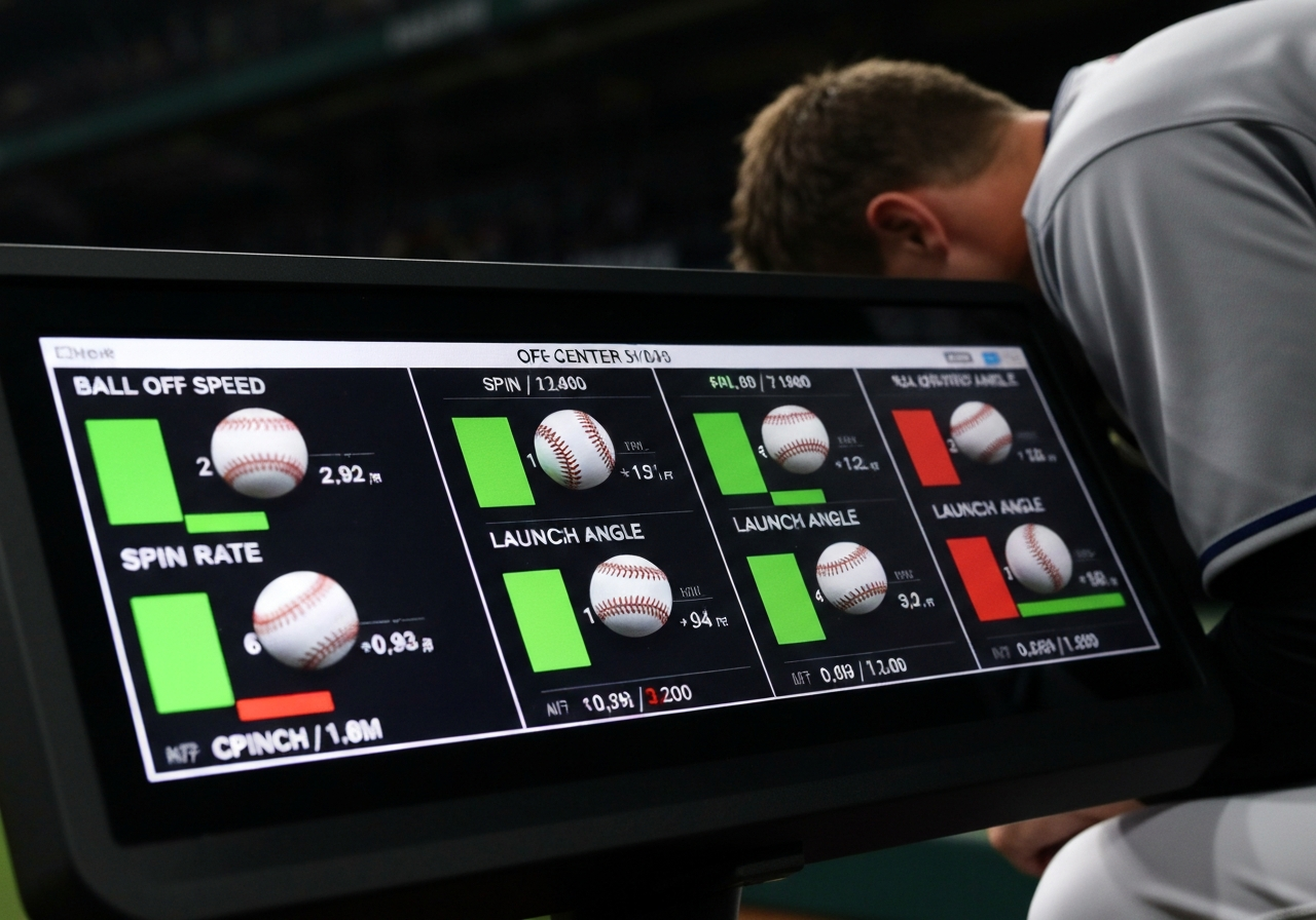 Is the TaylorMade SIM Driver Forgiving? Our 2026 Test Results & Buying Guide 1 Launch monitor data display for driver forgiveness test