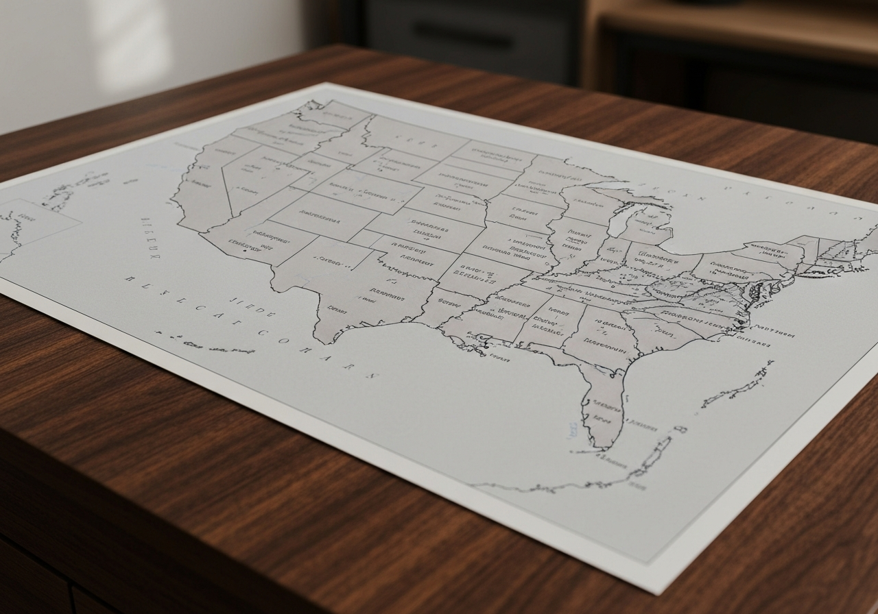 Weather impact map for US shipping delays 2026