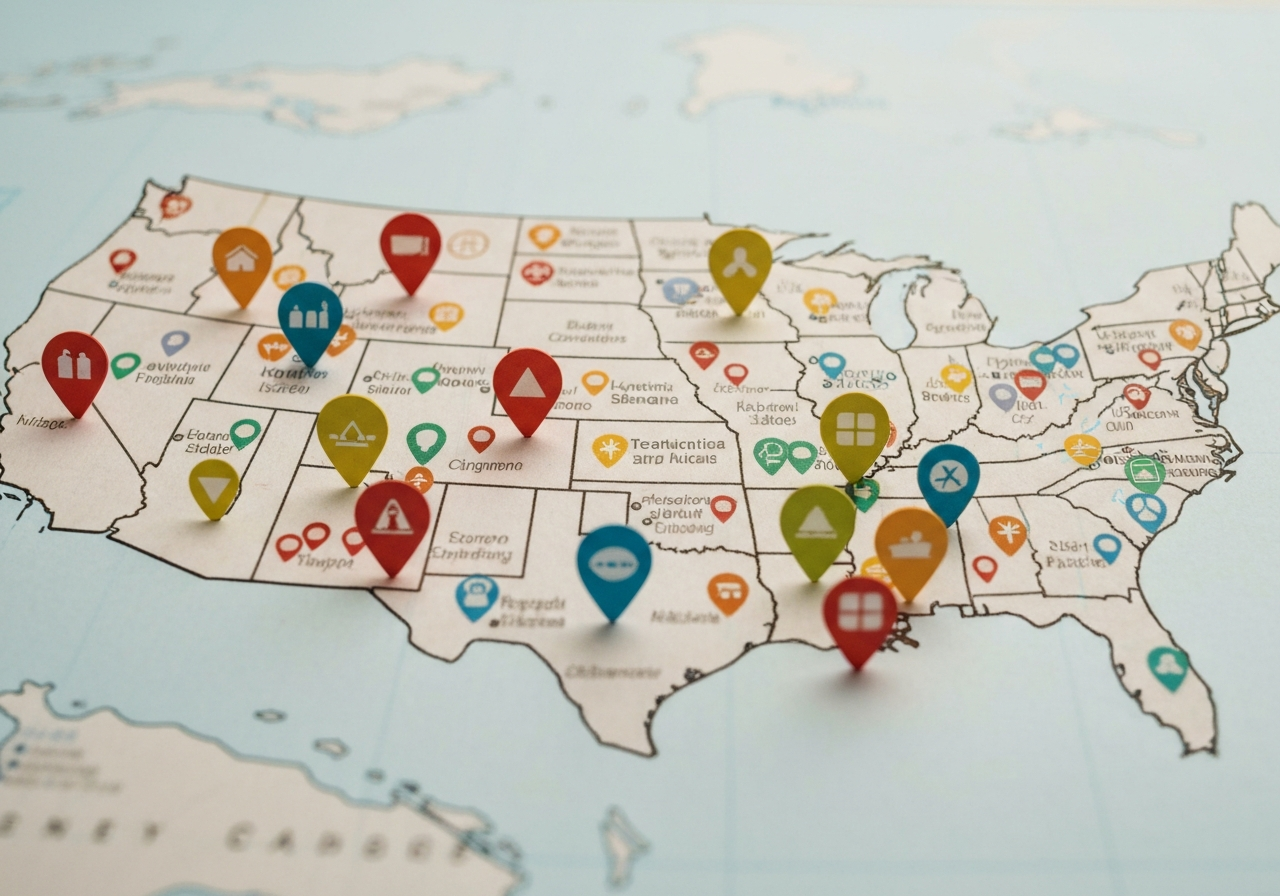Callaway Blue Spring Water: Where to Buy It (2026) 1 Regional availability map of Callaway Blue Spring Water