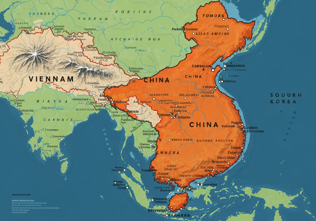 Global map of TaylorMade driver production sites