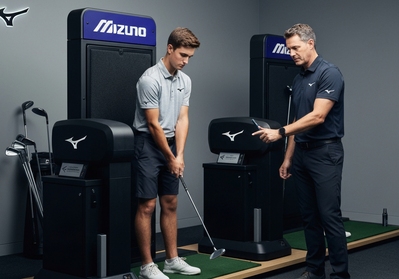 Mizuno custom fitting process