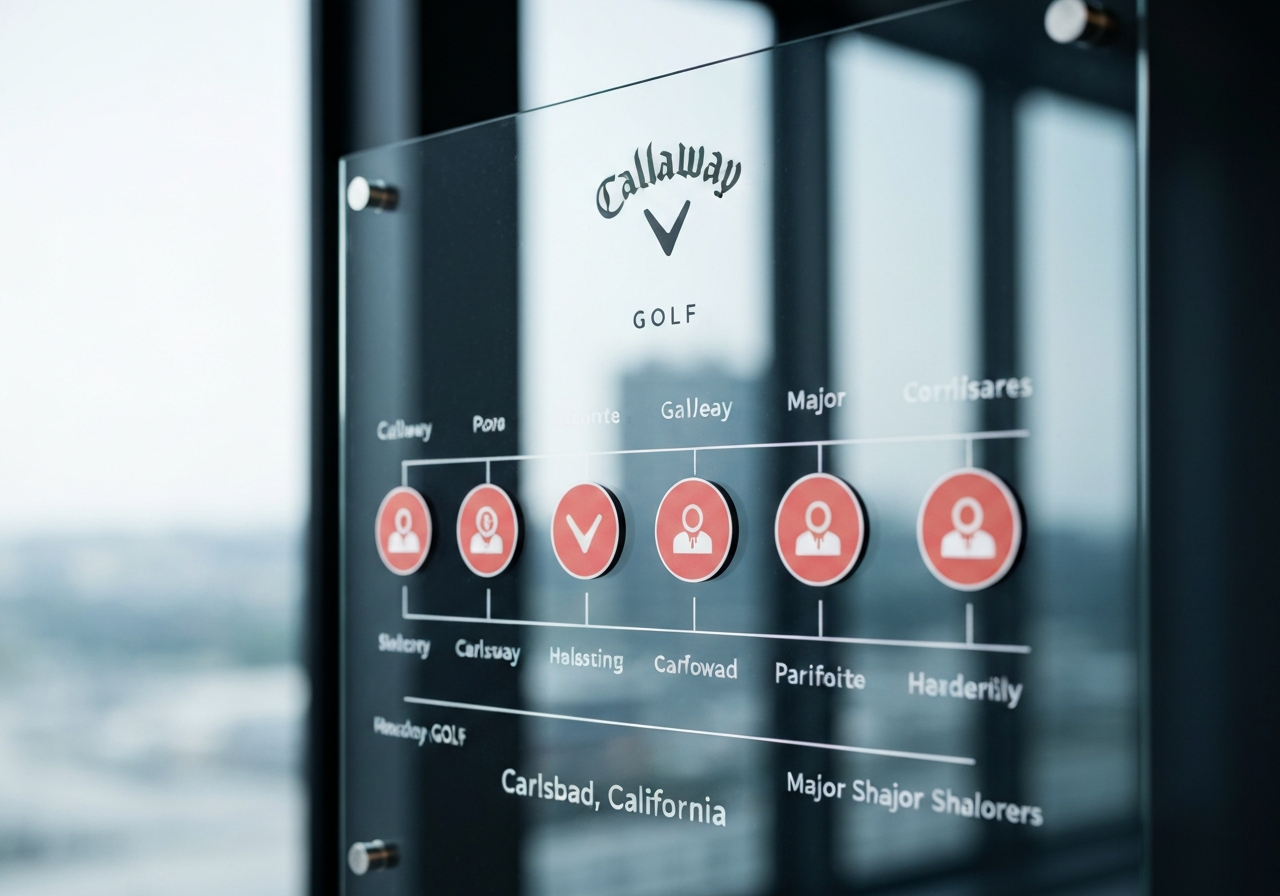Callaway corporate structure and headquarters chart