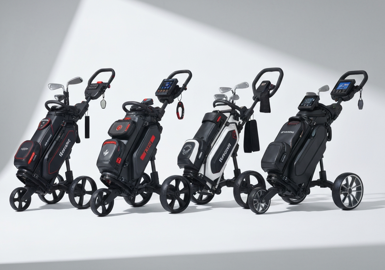 Top 5 electric golf trolleys for hilly courses 2026 comparison