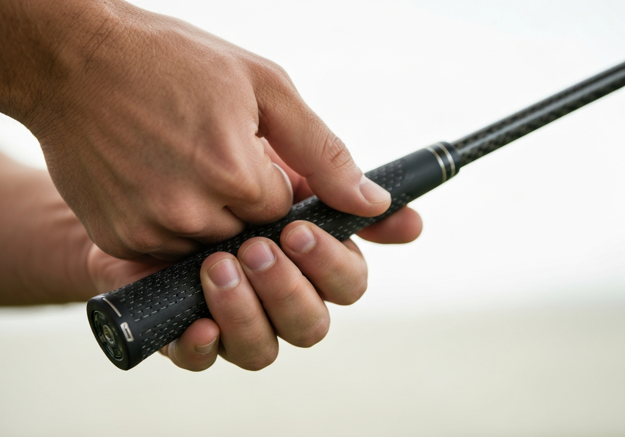 How to Set Up TaylorMade Stealth Driver: Optimize Performance (2026) 2 Golfer installing a new grip on a TaylorMade Stealth Driver shaft