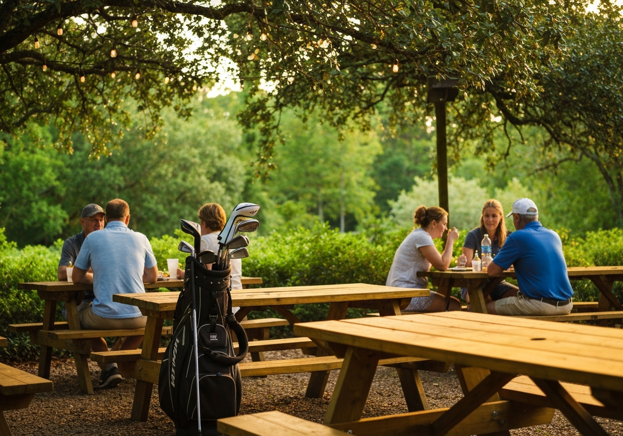 Family picnic spot at Callaway Gardens