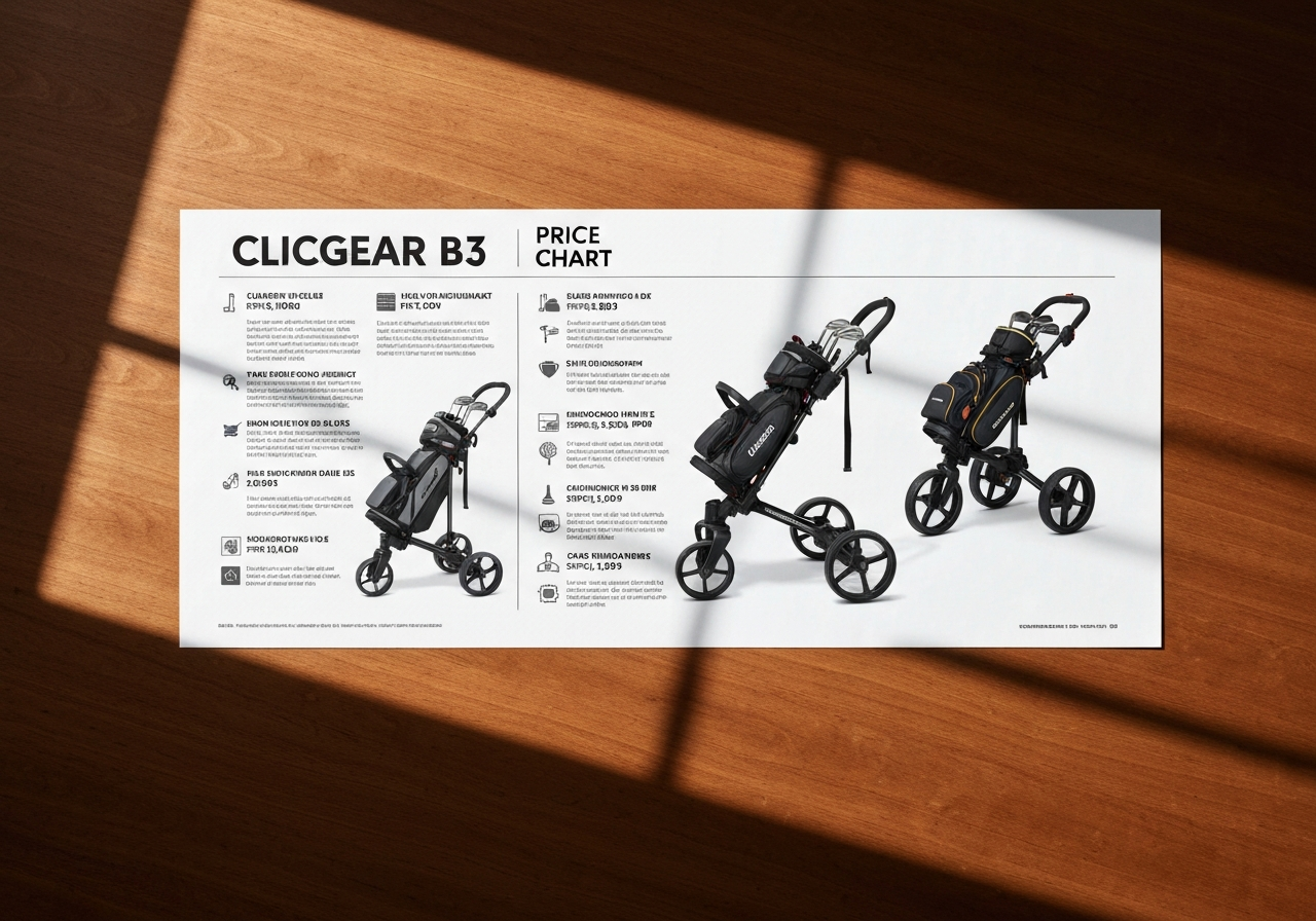 Clicgear B3 Cart Bag Review: Perfect for Your Clicgear (2026) 2 Clicgear B3 price comparison chart 2026