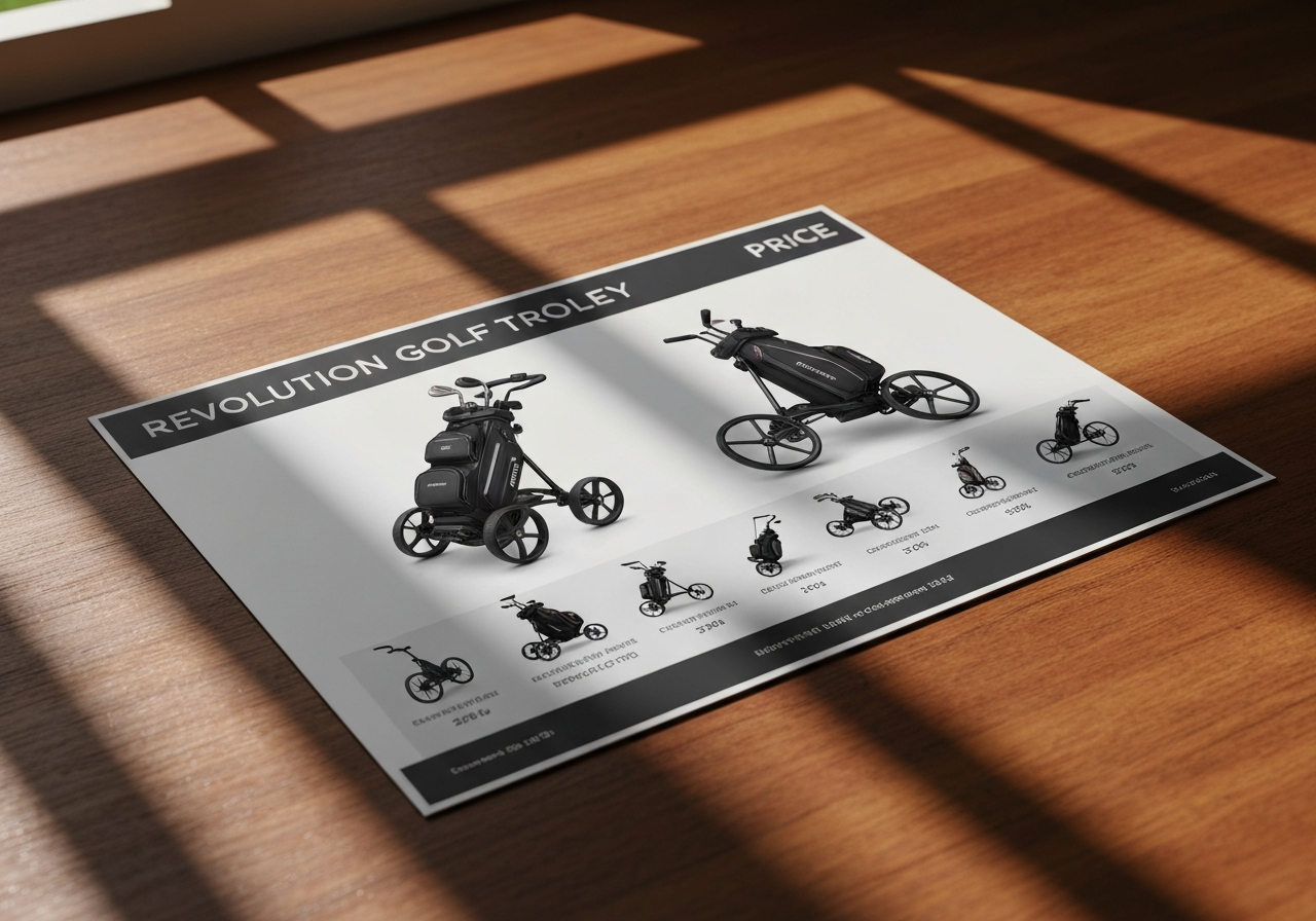 Price comparison chart of Revolution Golf Trolley 2026