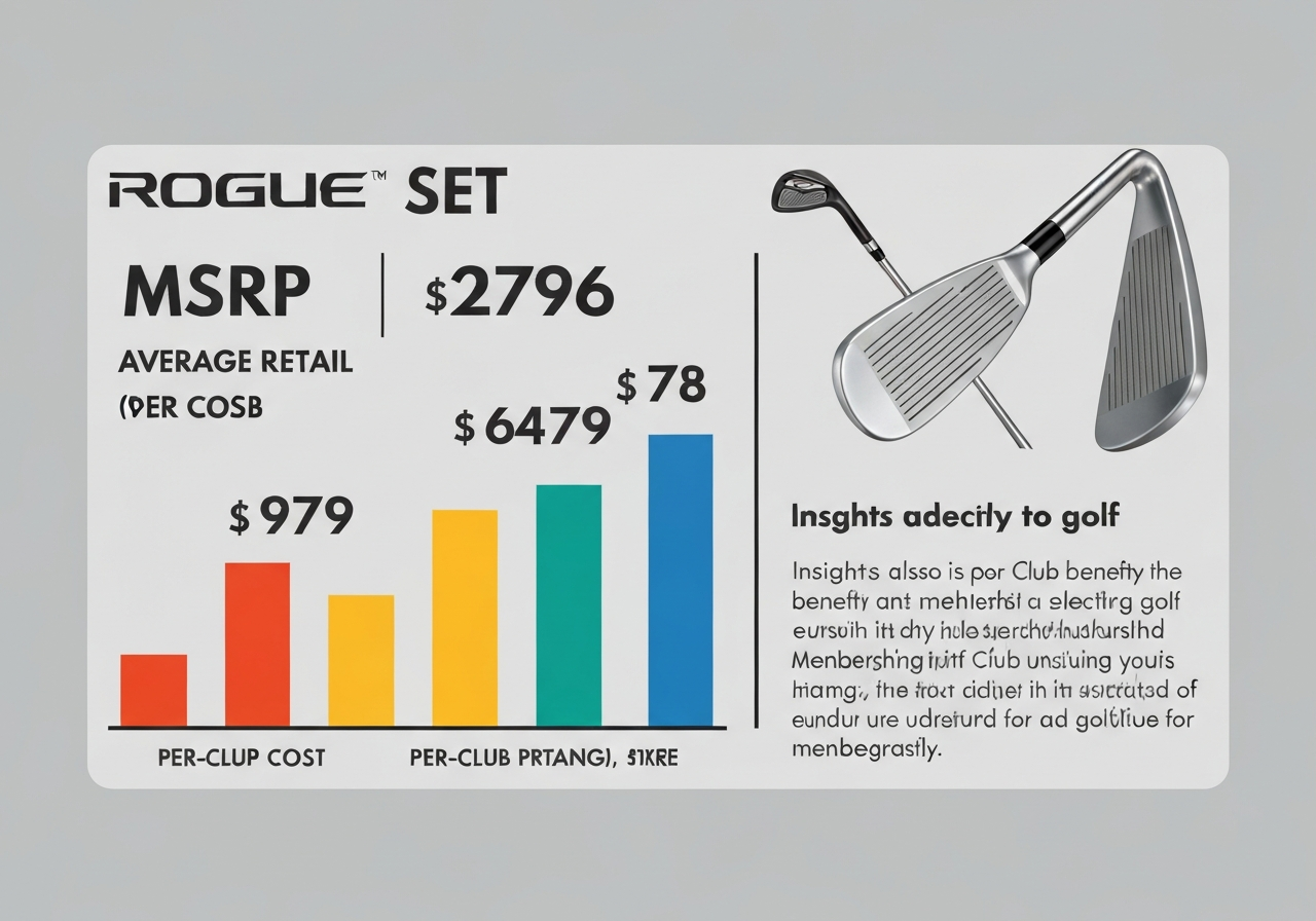 Callaway Rogue Irons pricing comparison