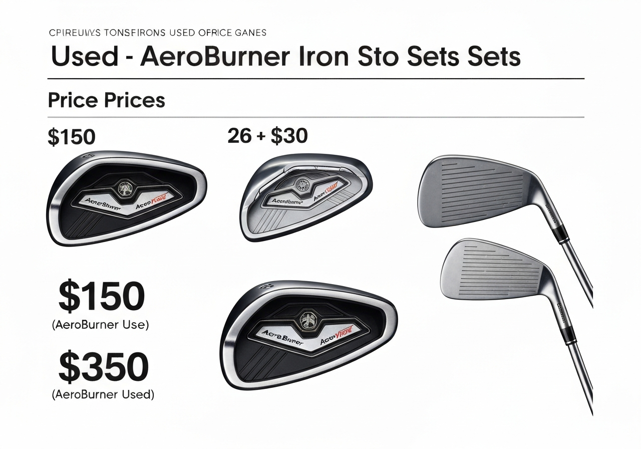 Used AeroBurner iron price range 2026