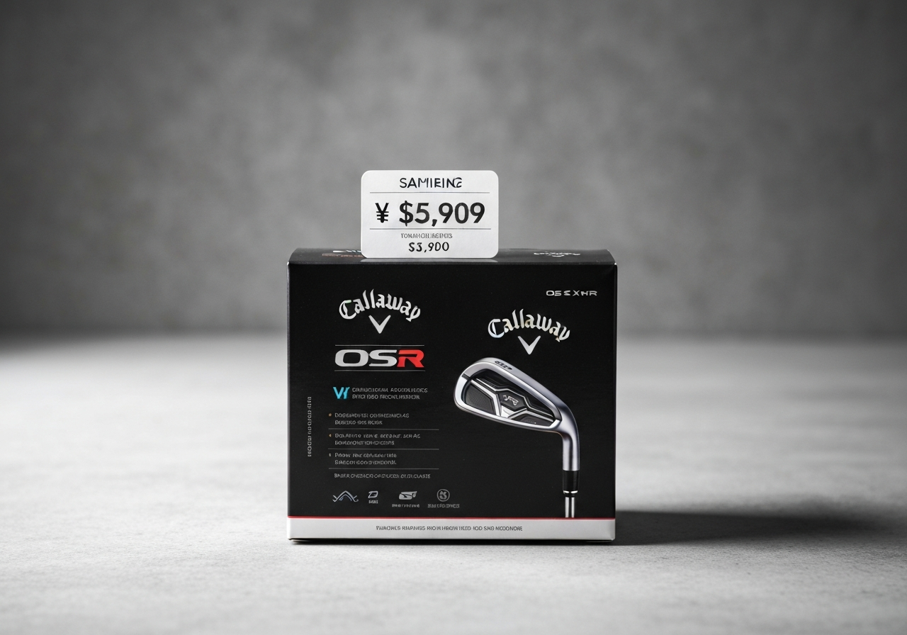Callaway OS XR irons retail packaging and price