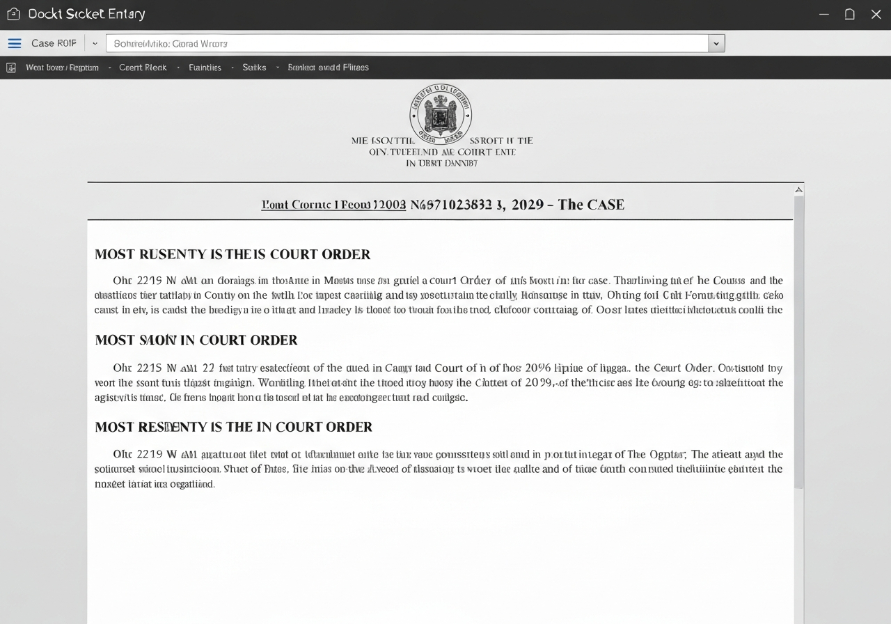 Recent court order in TaylorMade v. PXG (2026)