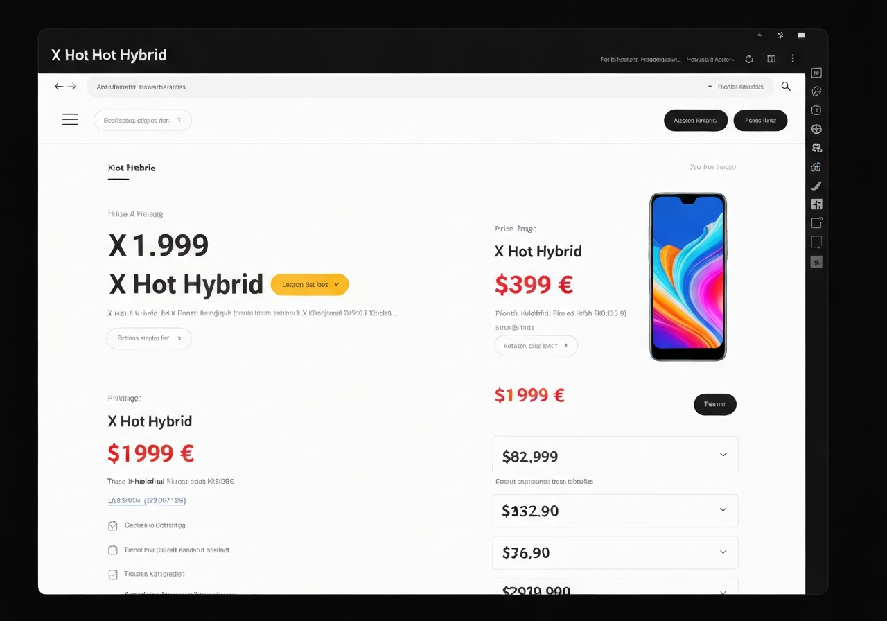 Callaway X Hot Hybrid Review 2026: Is This Classic Hybrid Still Right for You? 2 Online retailer listing showing Callaway X Hot Hybrid price $90â$130
