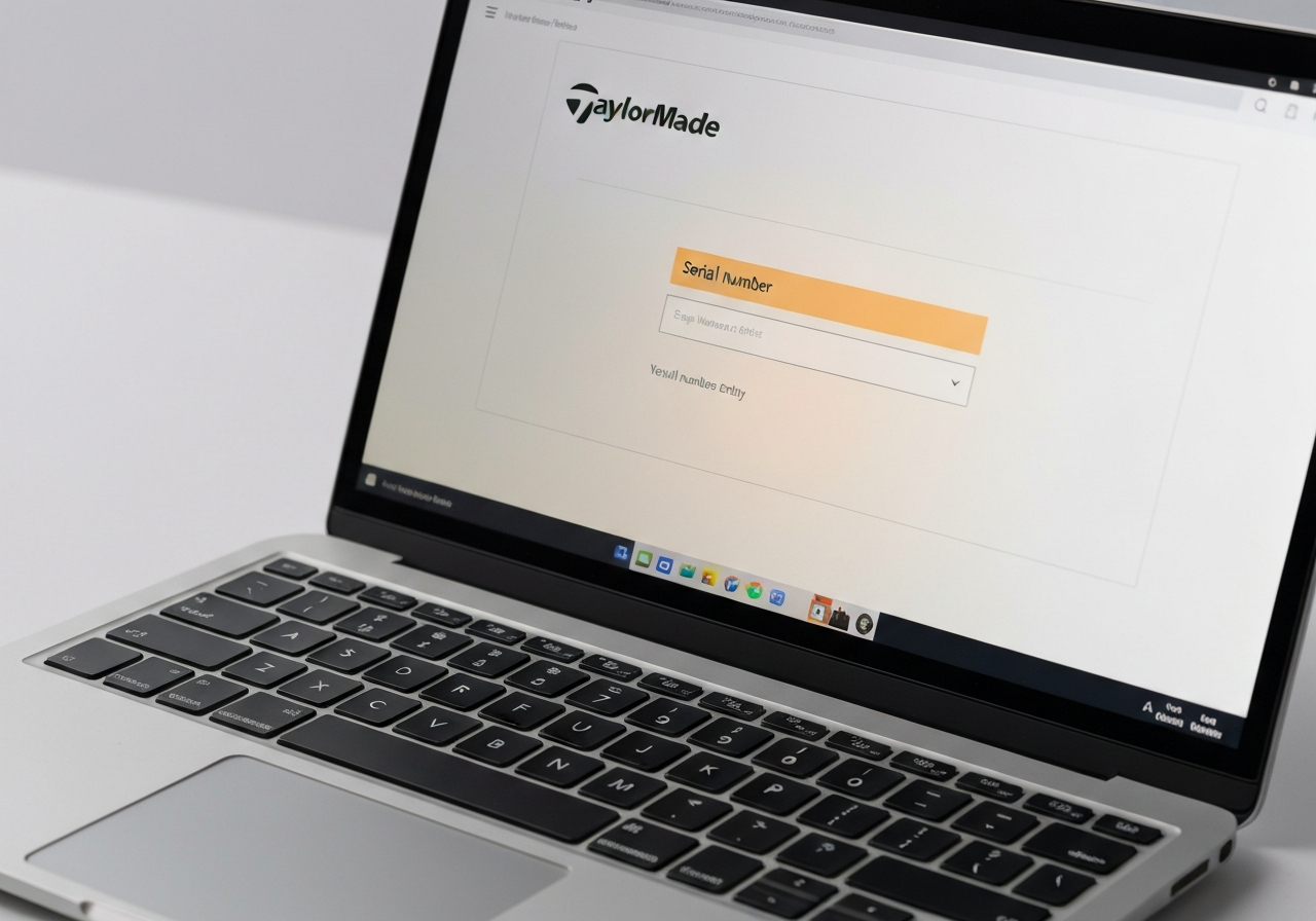 How to Check TaylorMade Serial Number to Verify Authenticity (2026 Guide) 4 TaylorMade serial number verification tool interface 2026