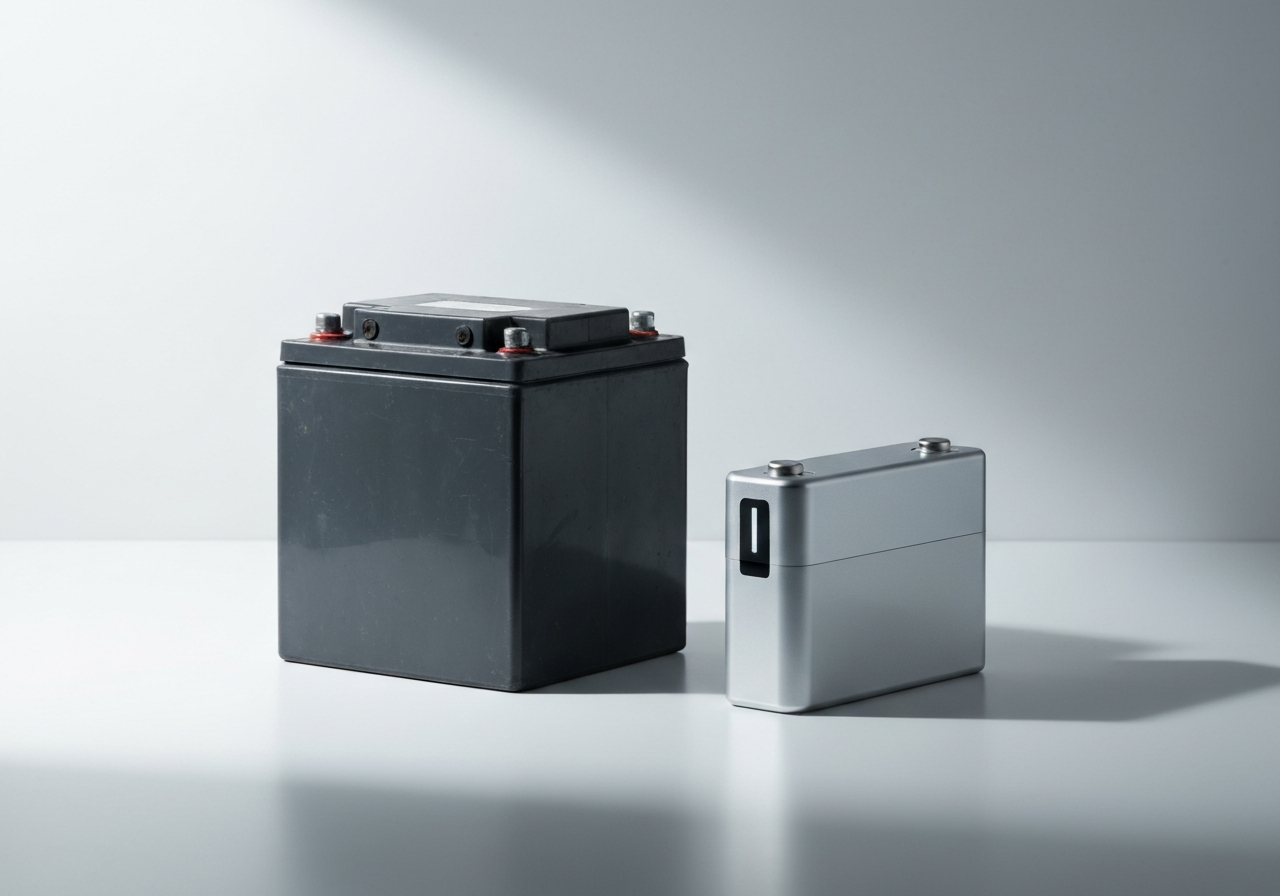 Electric golf trolley battery comparison lead acid vs lithium 2026