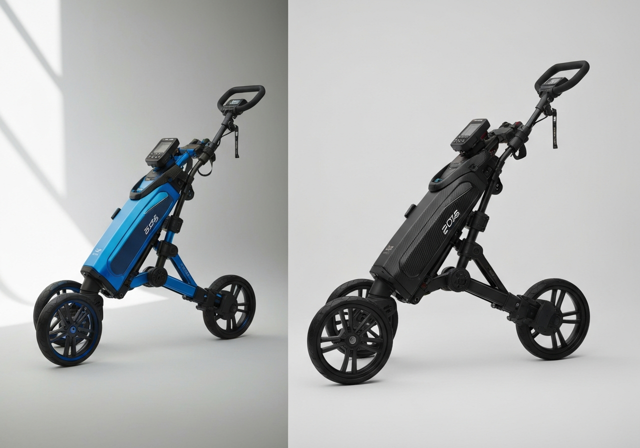 feature comparison chart motorized golf trolley 2026