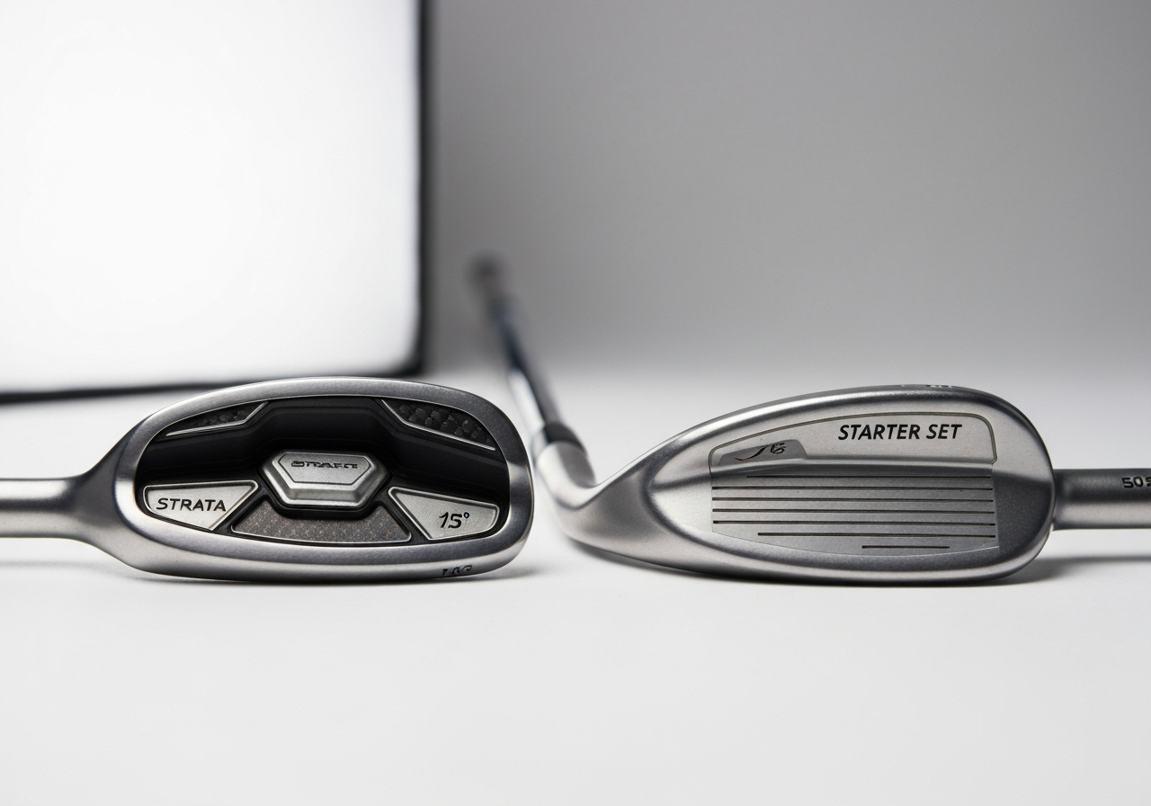 Callaway Strata irons vs competitor irons comparison