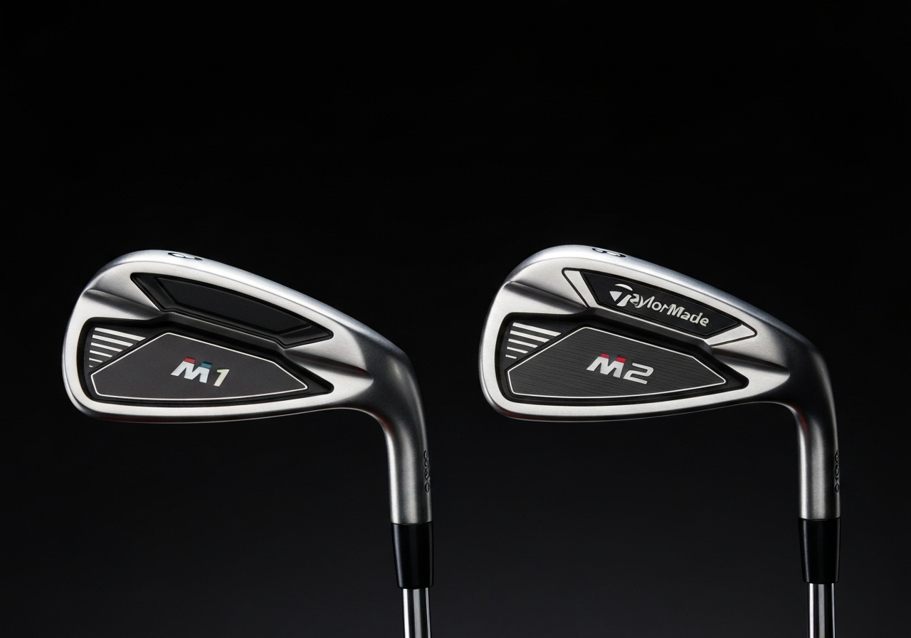 When Were TaylorMade M1 Irons Released? Historical Insight (2026) 2 TaylorMade M1 vs M2 iron head comparison