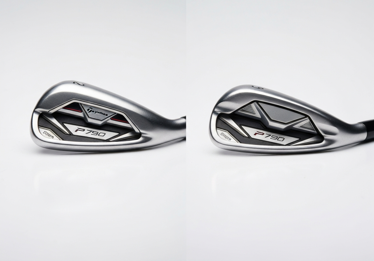 TaylorMade P790 2024 vs 2026 clubhead comparison