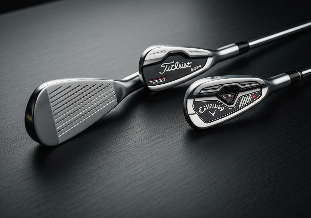 Is the TaylorMade P790 Forgiving? Our In-Depth Review (2026) 2 Comparison of TaylorMade P790, Titleist T200 2024, and Callaway Paradym X iron heads