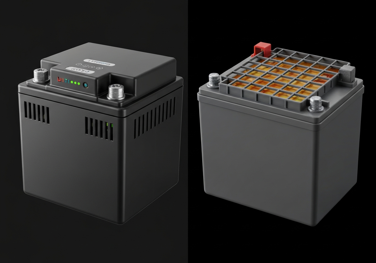 Golf Trolley Batteries Reviews: Long-Lasting Power Options (2026) 1 Lithium vs lead-acid golf trolley battery comparison