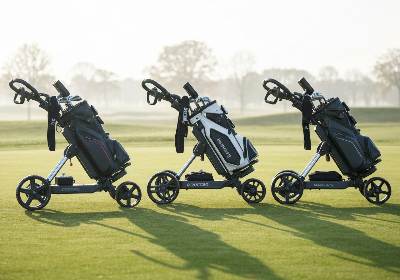 comparison of top electric golf trolleys 2026