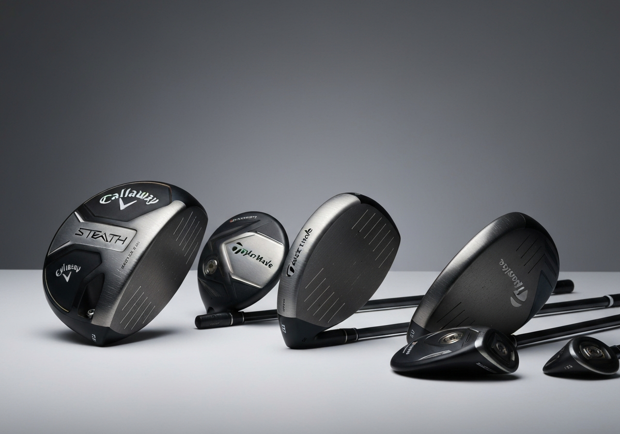 Comparison of Callaway, TaylorMade, and Ping hybrid soles