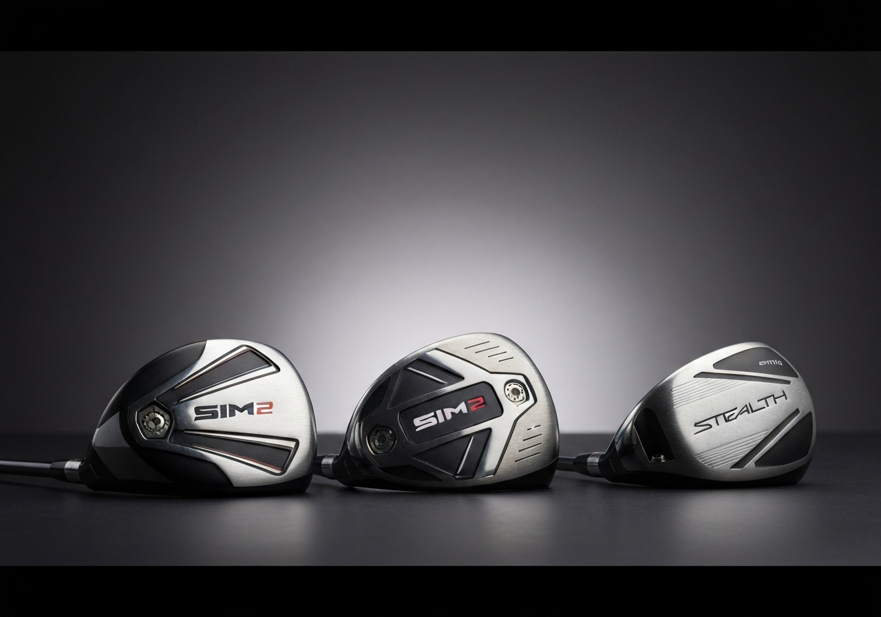 TaylorMade M1 vs SIM2 vs Stealth drivers comparison