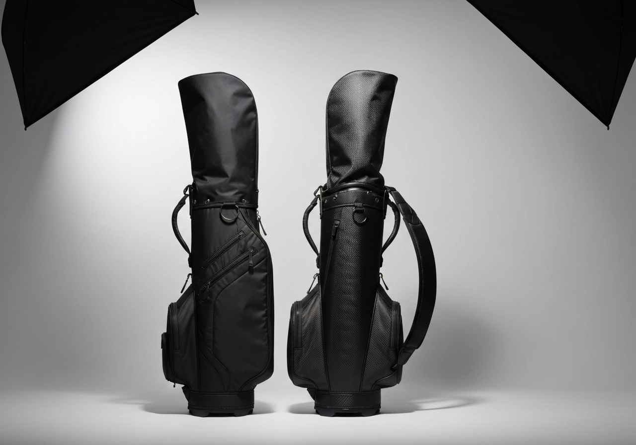 Comparison of traditional vs lightweight golf cart bag materials
