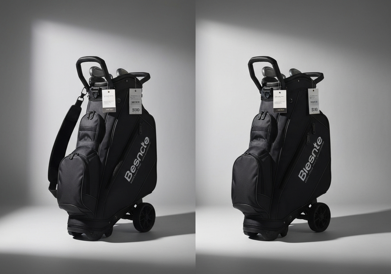 beginner golf trolley bags comparison