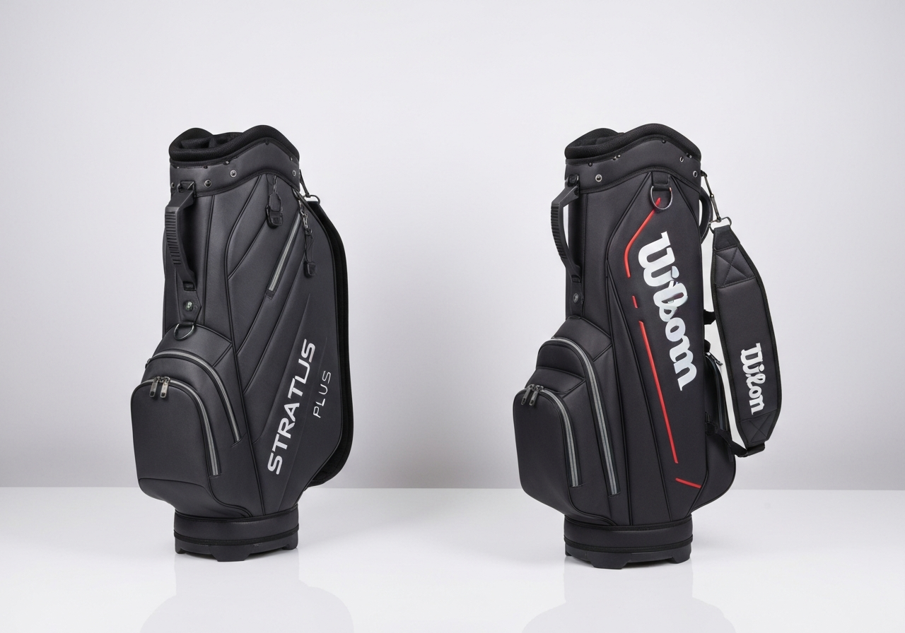 Callaway Strata Plus vs Wilson Profile SGI golf bag comparison