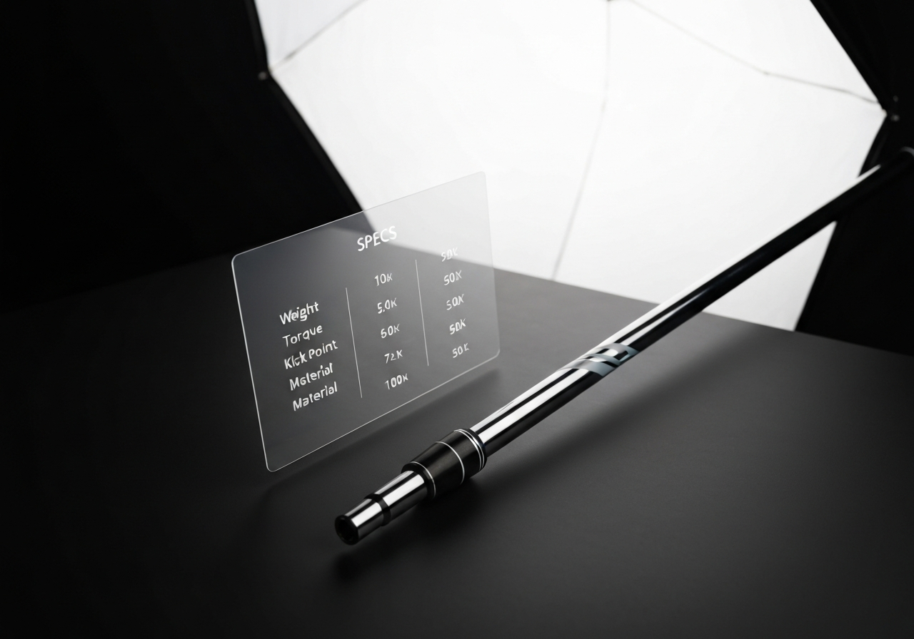 Table of Callaway Light Flex technical specifications