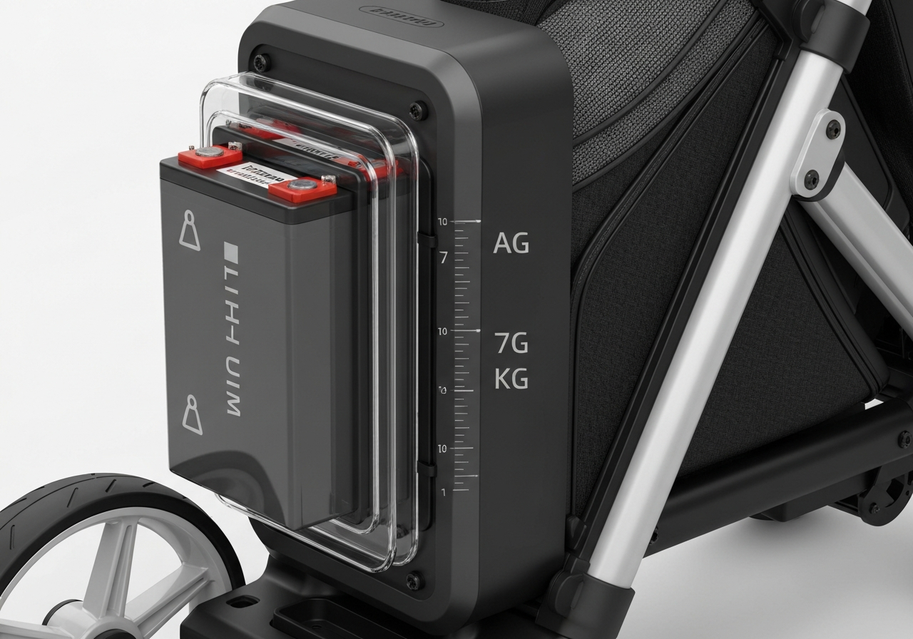 weight comparison chart lithium vs lead-acid golf trolley batteries
