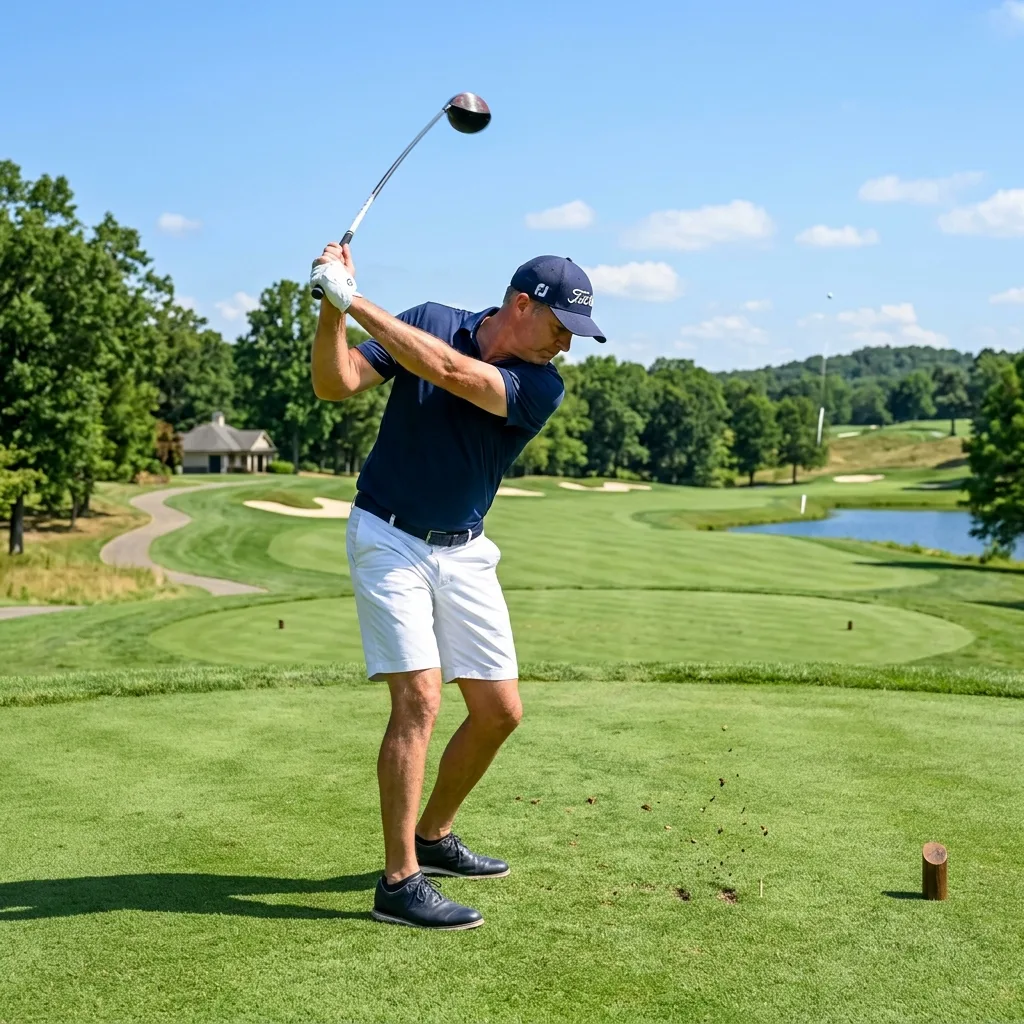 Best Driver For Mid Handicap Golfer 1 Mid handicap golfer testing driver on launch monitor
