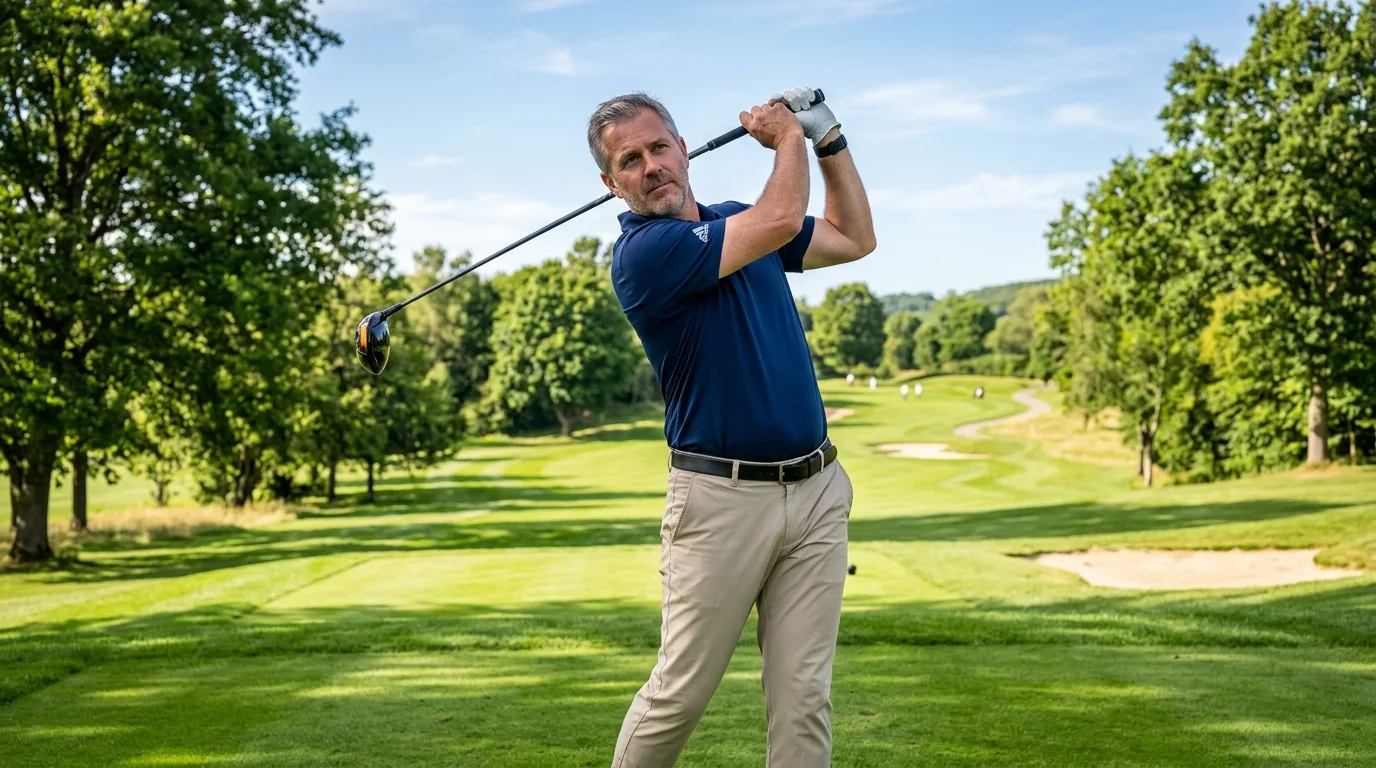 Best Golf Driver for Average Golfer 1 Close up of a golf driver sweet spot and adjustable weights