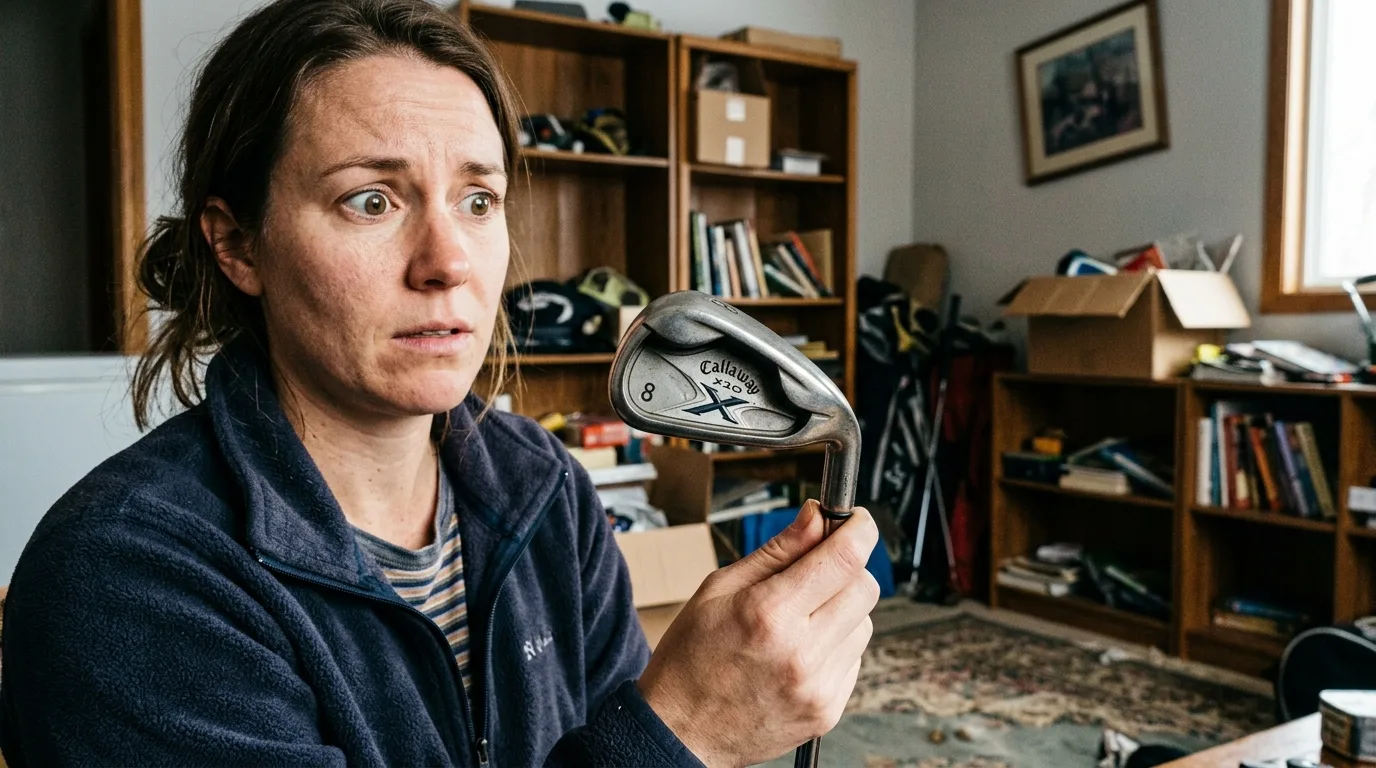 Callaway X20 8 Iron: Šokující výkon legendy (Kompletní přehled) 1 Detailní pohled na hlavu golfové hole Callaway X20 8 Iron