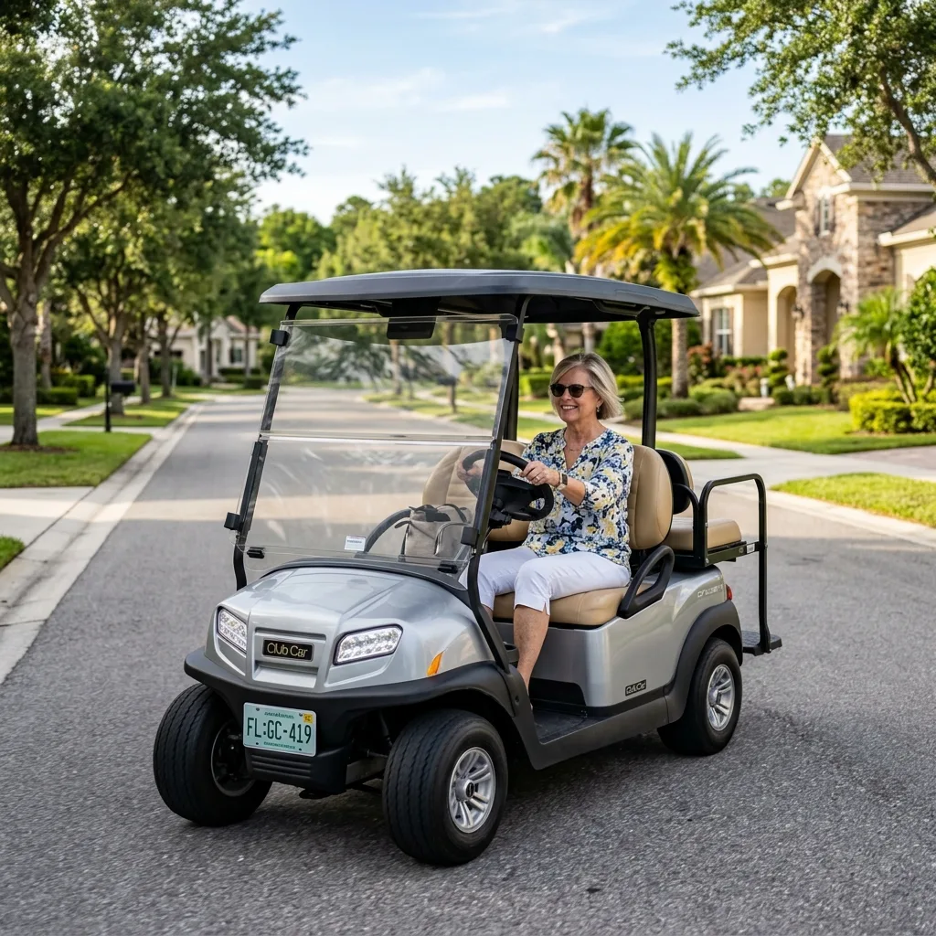 Checklist of safety features for a street legal low speed vehicle