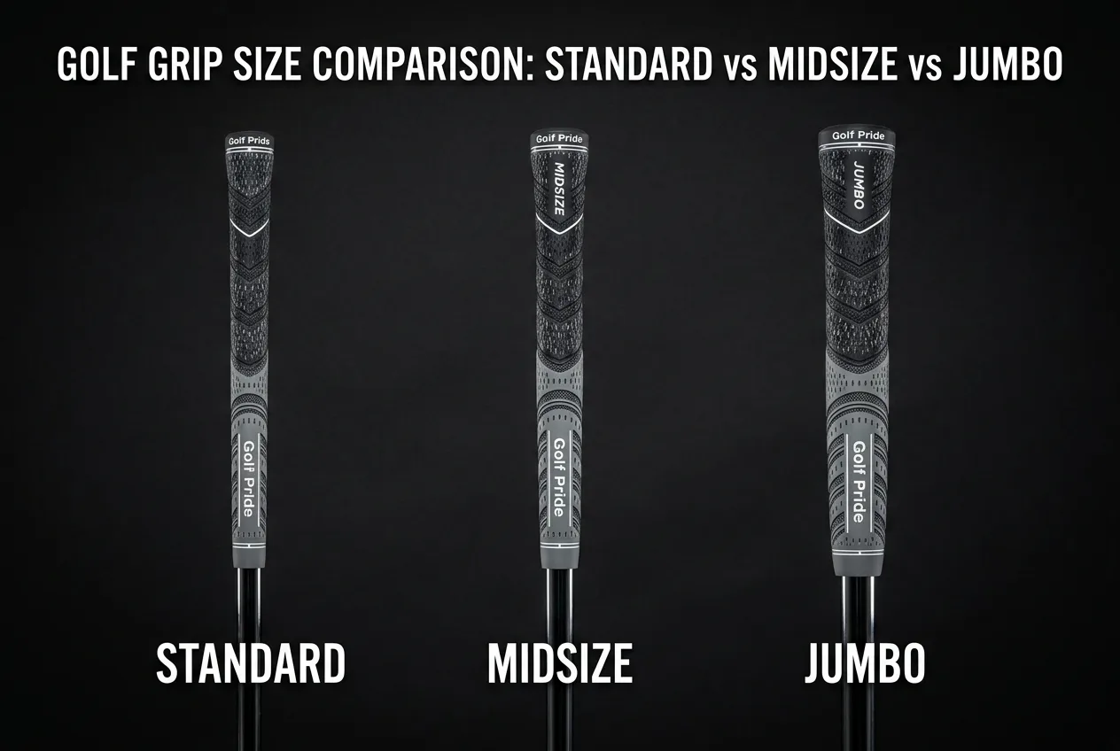 Best Golf Grip for Driver 2 Správné držení driveru a vliv velikosti gripu - detail