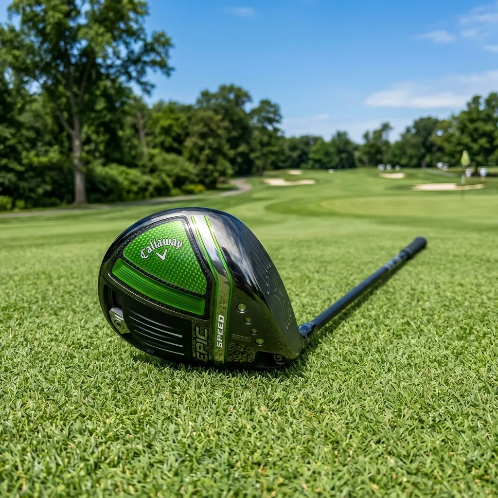 Porovnání modelů golfových driverů Callaway Epic MAX a Epic Speed zespodu