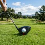 golf ball placement for driver main