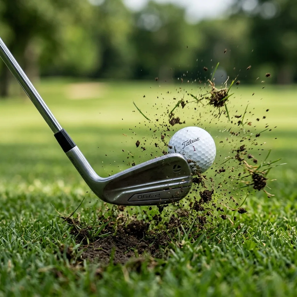 Golf Irons For Mid Handicap Players 2 Comparison of the golf club head category players distance and game improvement - detail (AI Generated Image)