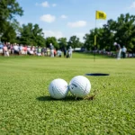 golf rules on hitting another players ball on the green main