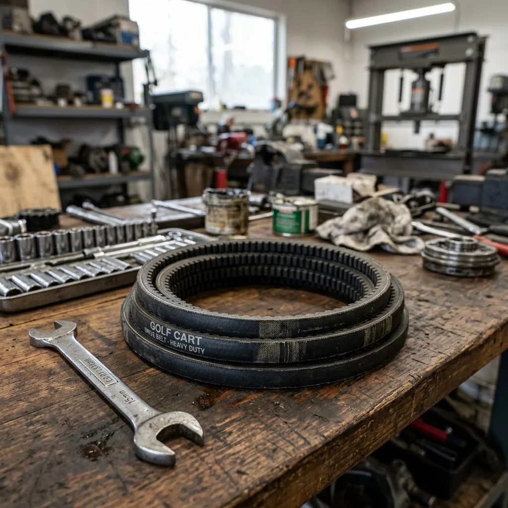 how long is a golf cart drive belt main