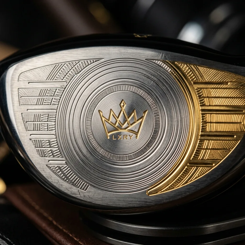 Luxury golf clubs and tailor-made shafts for a longer shot - detail (AI Generated Image)