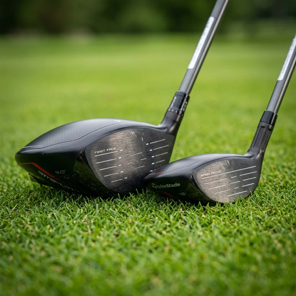 When To Use A Driver Vs 3 Wood In Golf 2 Chart showing the distance penalty and accuracy comparison between a driver and 3-wood. - detail (AI Generated Image)